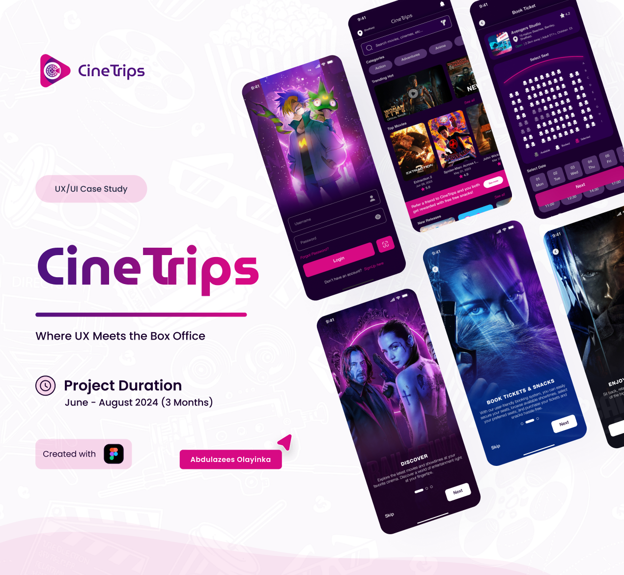 CineTrips Intro Card