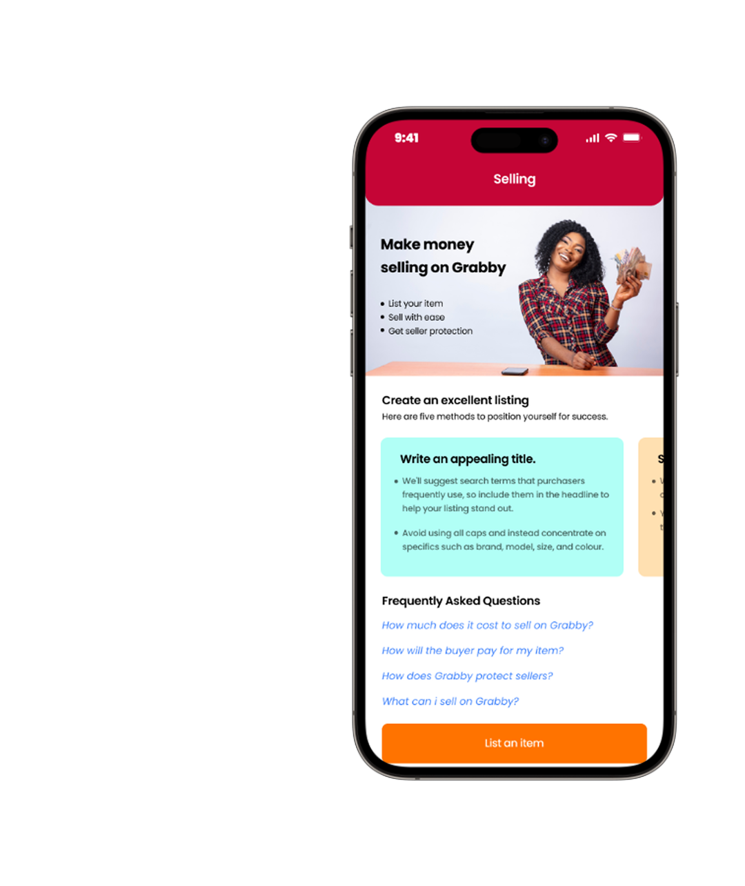 Grabby Mobile Mockup